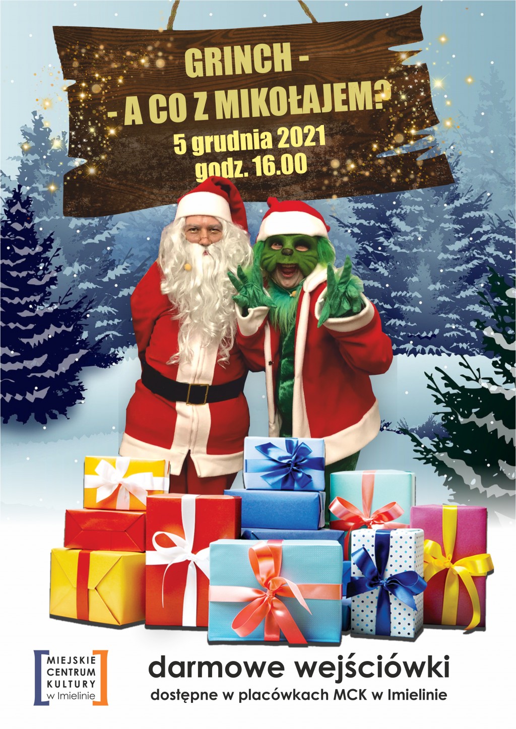 „Grinch – A co z Mikołajem?” 5 grudnia (niedziela), godz. 16:00, Dom Kultury Sokolnia