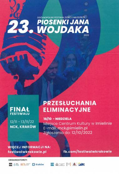 23. Ogólnopolski Festiwal Dzieci i Młodzieży „PIOSENKI JANA WOJDAKA”