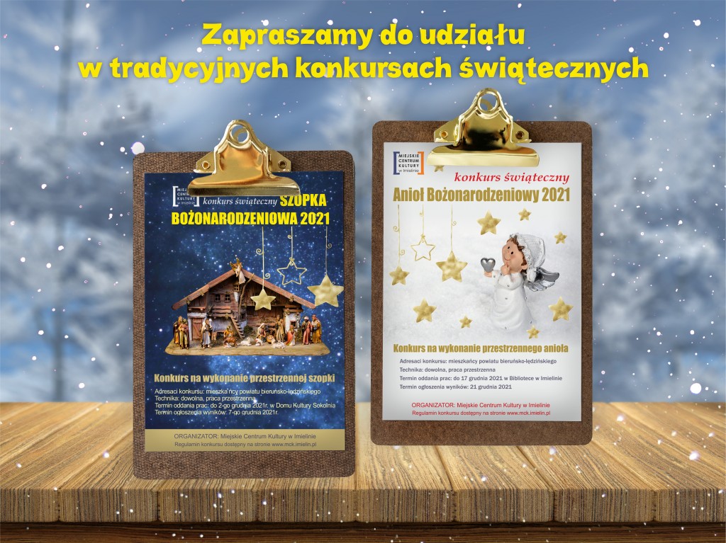 Zapraszamy do udziału w tradycyjnych konkursach świątecznych!
