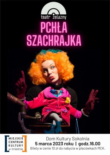„Pchła Szachrajka” - bajka dla dzieci 5 marca (niedziela) godz. 16.00 DK „Sokolnia”