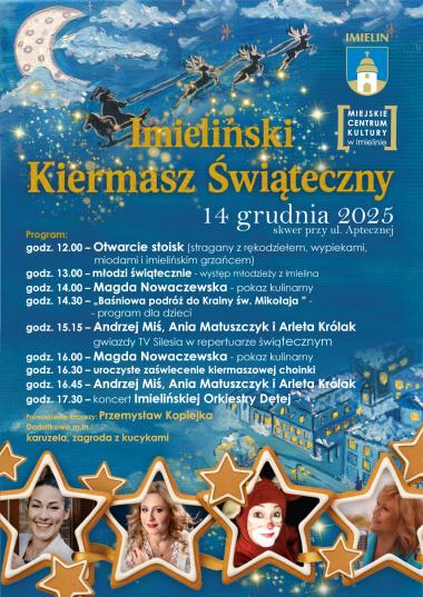 14 grudnia 2025 - Imieliński Kiermasz Świąteczny