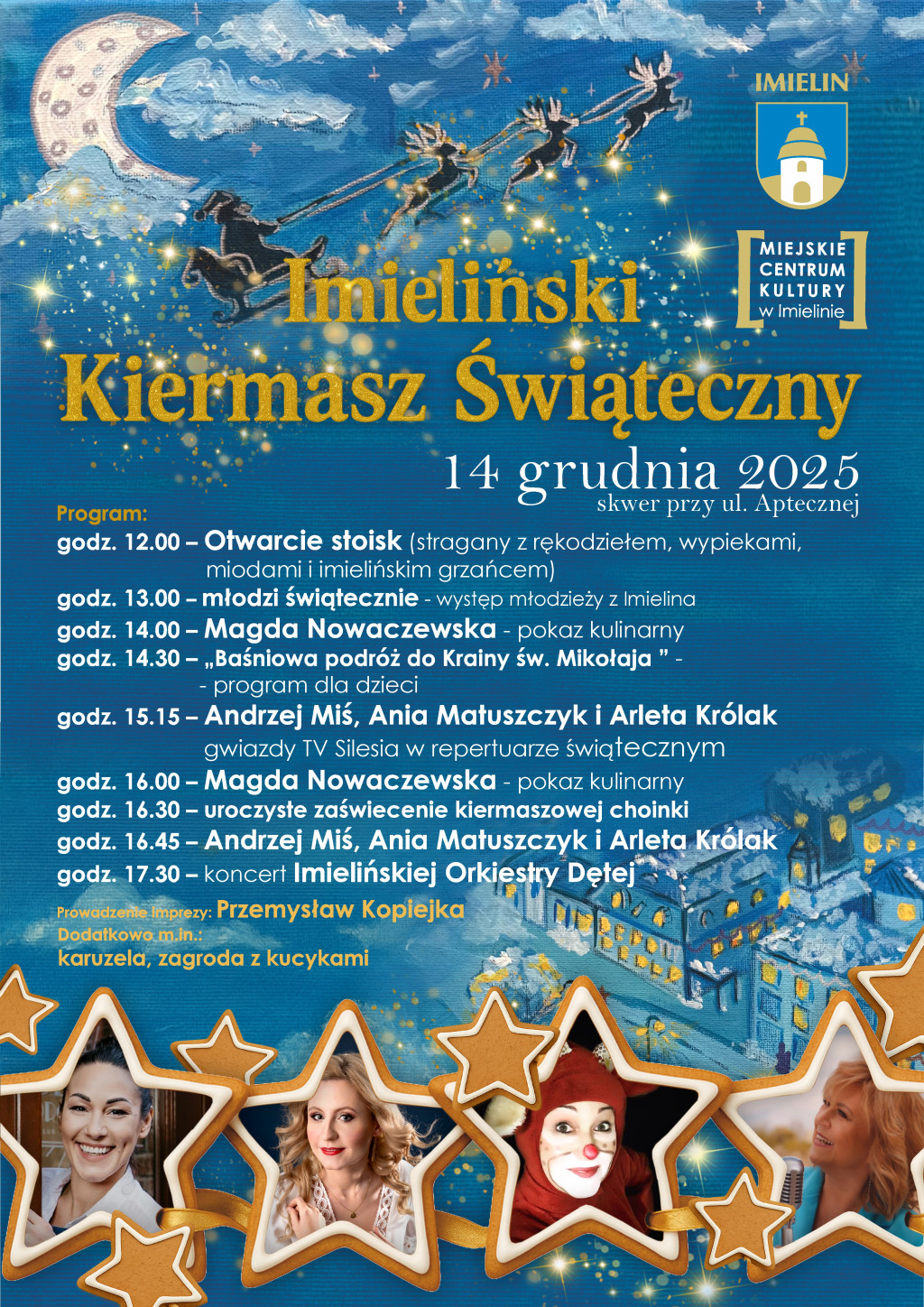 14 grudnia 2025 -  Imieliński Kiermasz Świąteczny